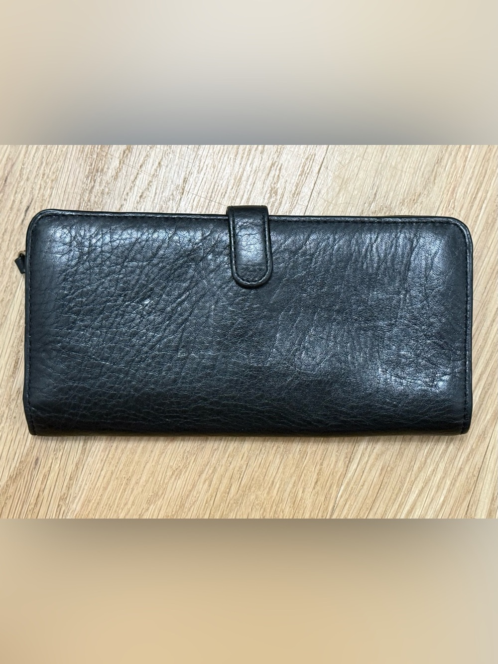Coach Long Zip Around Textured Leather Wallet - Picture 2 of 7